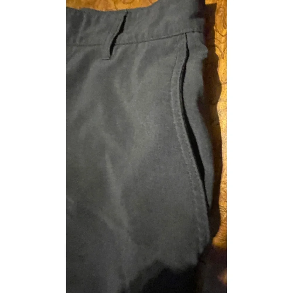 Panama Jack Mens Performance Golf Shorts Size 34 Charcoal Grey Flat Front